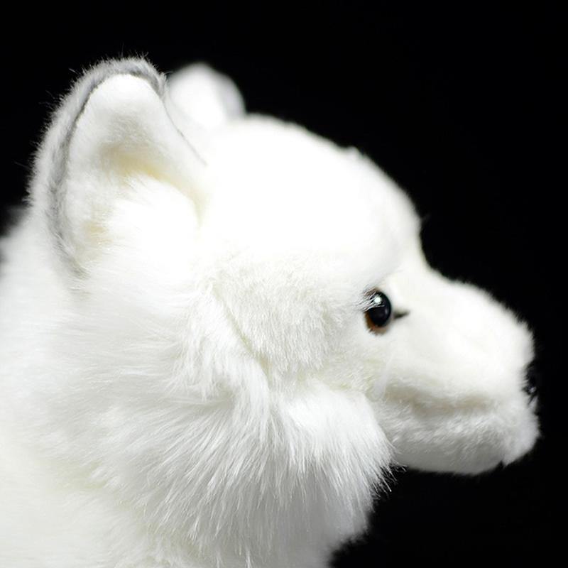 Poupée en peluche renard arctique