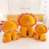 Adorable peluche Lion Tournesol
