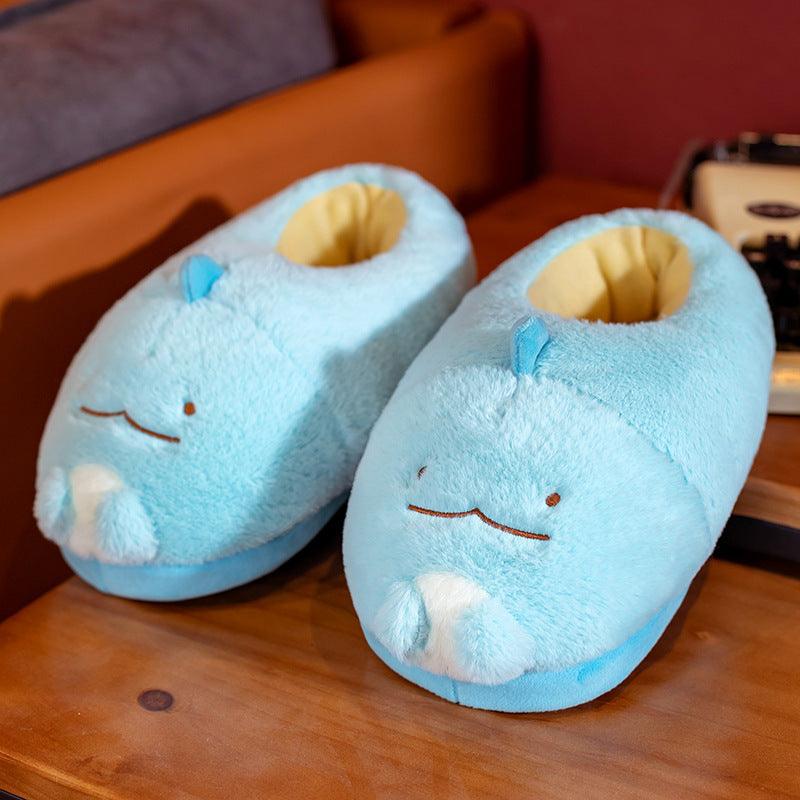 Adorables chaussons en peluche en forme d'animaux, parfaits pour les cadeaux – Image 4