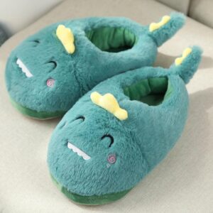 Chaussons en peluche chauds pour femmes