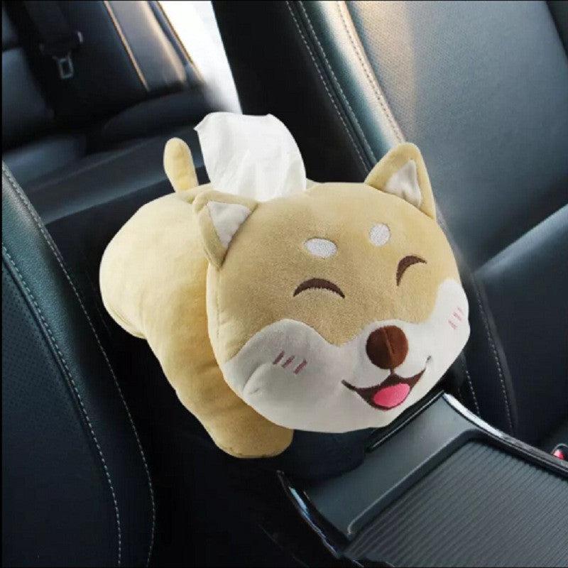 Peluche poule créative pour accoudoir de voiture – Image 5