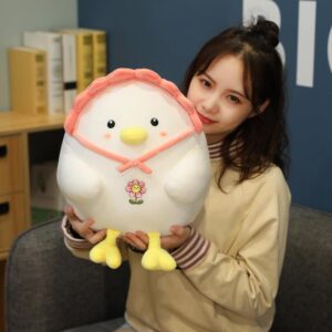 Poupée dinosaure en peluche Animal Little White Chicken Pillow Dinosaur Plush Toy