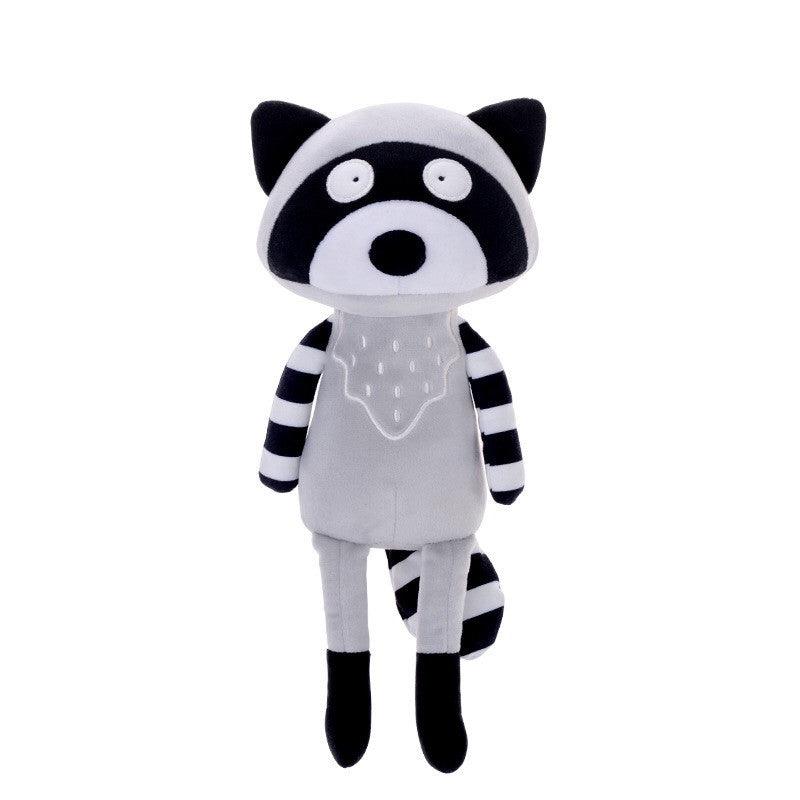 Jouets en peluche 14" Fox et Racoon Best Friends – Image 2
