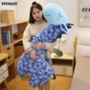 Peluche Girafe Bleue Géante