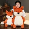 Jouet en peluche renard rouge classique 14" - 27.5", animal en peluche renard