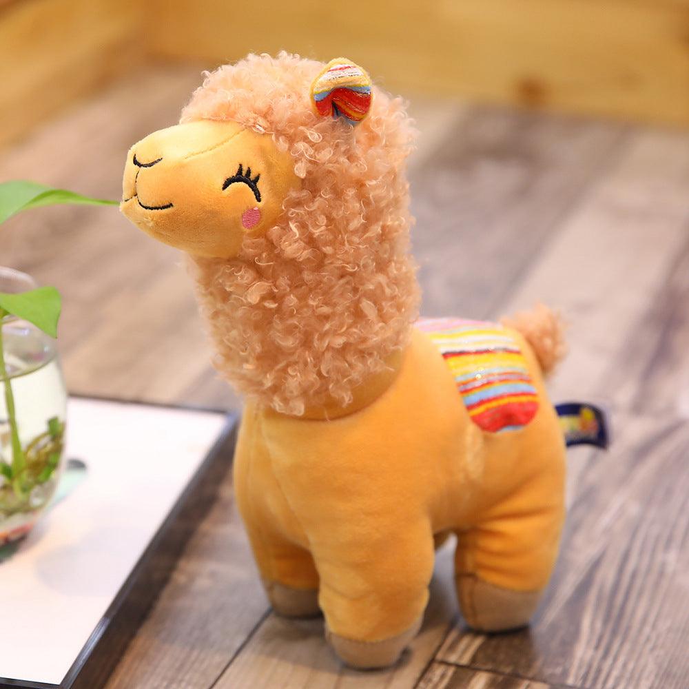 Jouet peluche poupée Alpaca Llama Animal Poupées Animales Rembourrées – Image 4