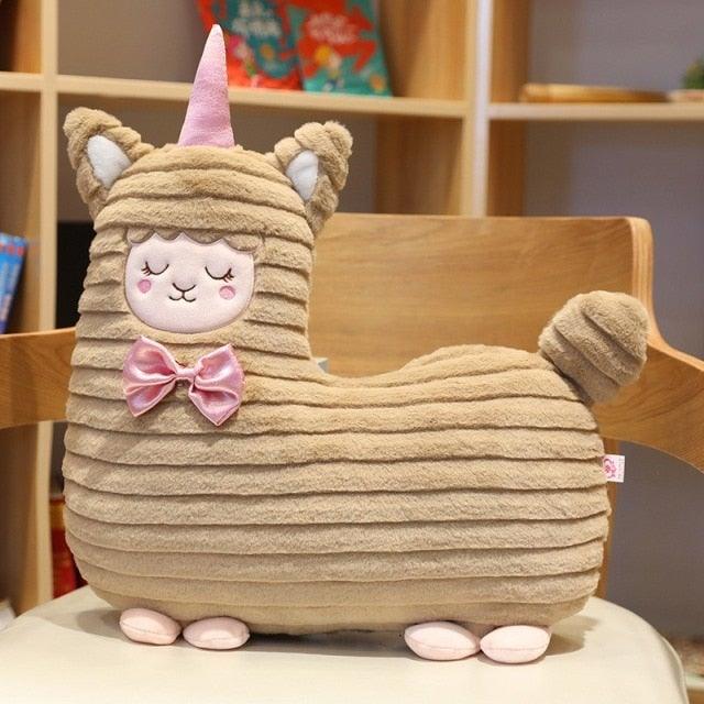 Peluche lama licorne nœud papillon – Image 4