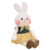 17.5" - 21.5" Adorable lapin en peluche avec vêtements