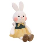 17.5" - 21.5" Adorable lapin en peluche avec vêtements