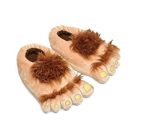 Pantoufles en peluche tendance, drôles, rétro et sauvages – Image 2