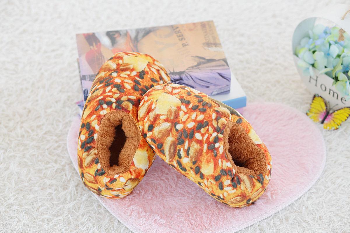 Chaussons en peluche en pain cuit – Image 4