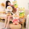 Jouets en peluche Doge Dog Dressed as Animals (chien habillé comme un animal)
