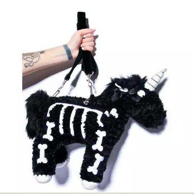 Animaux en peluche cheval licorne squelette – Image 3