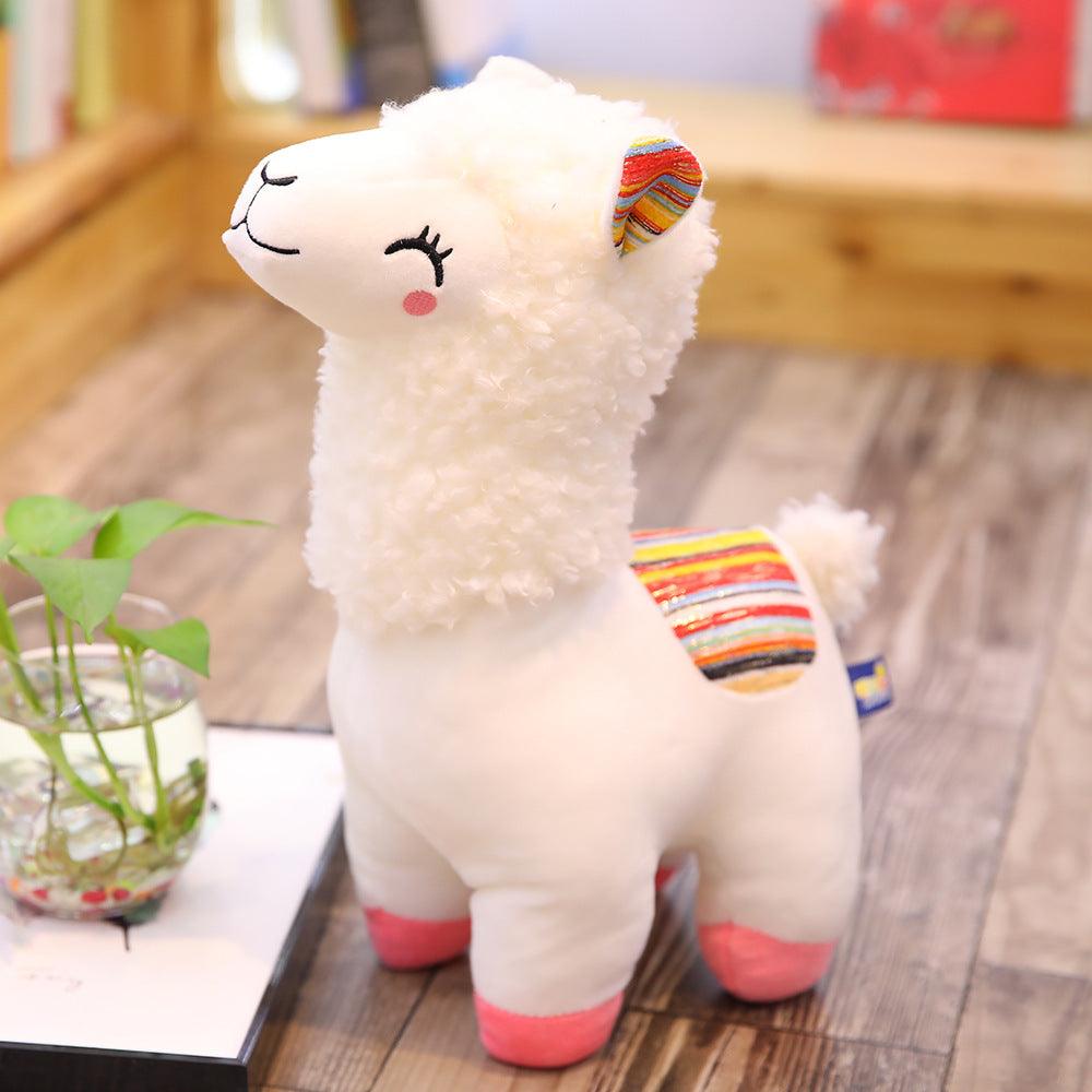 Jouet peluche poupée Alpaca Llama Animal Poupées Animales Rembourrées – Image 3