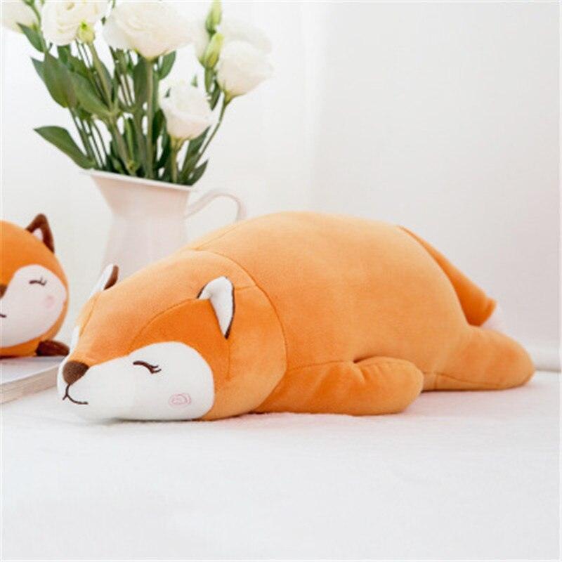 Peluche Renard Couché 17.5", Animaux en peluche – Image 2
