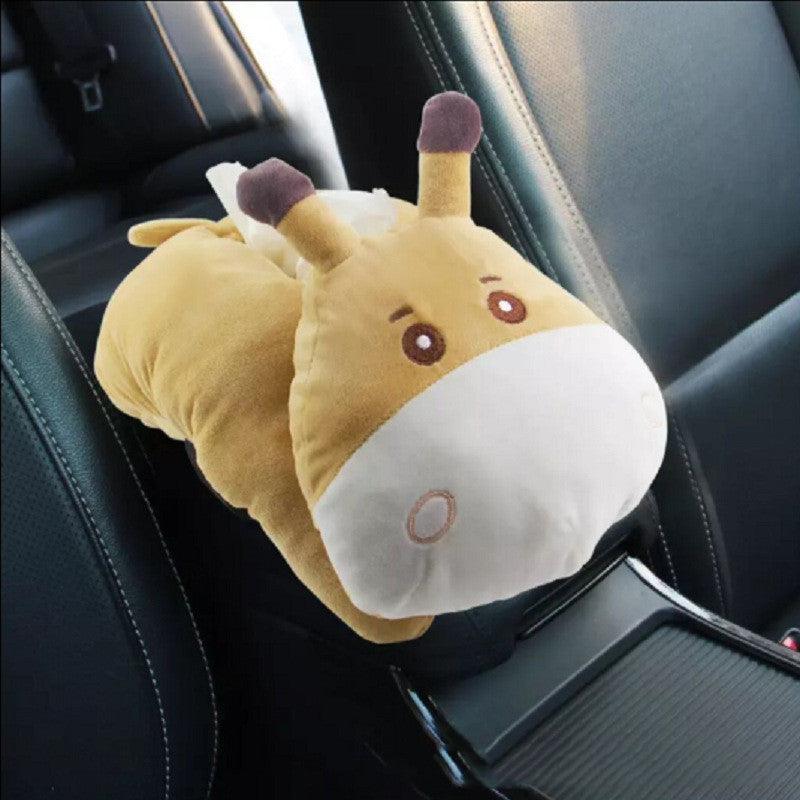 Peluche poule créative pour accoudoir de voiture – Image 4