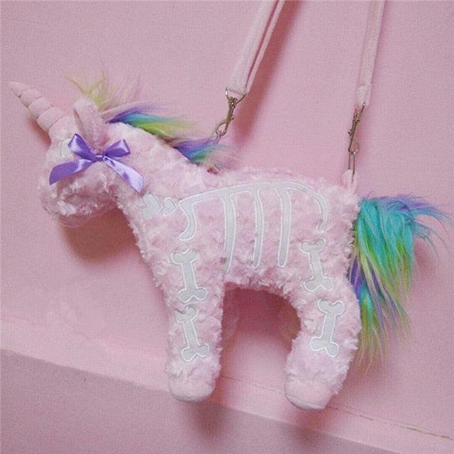 Animaux en peluche cheval licorne squelette – Image 2