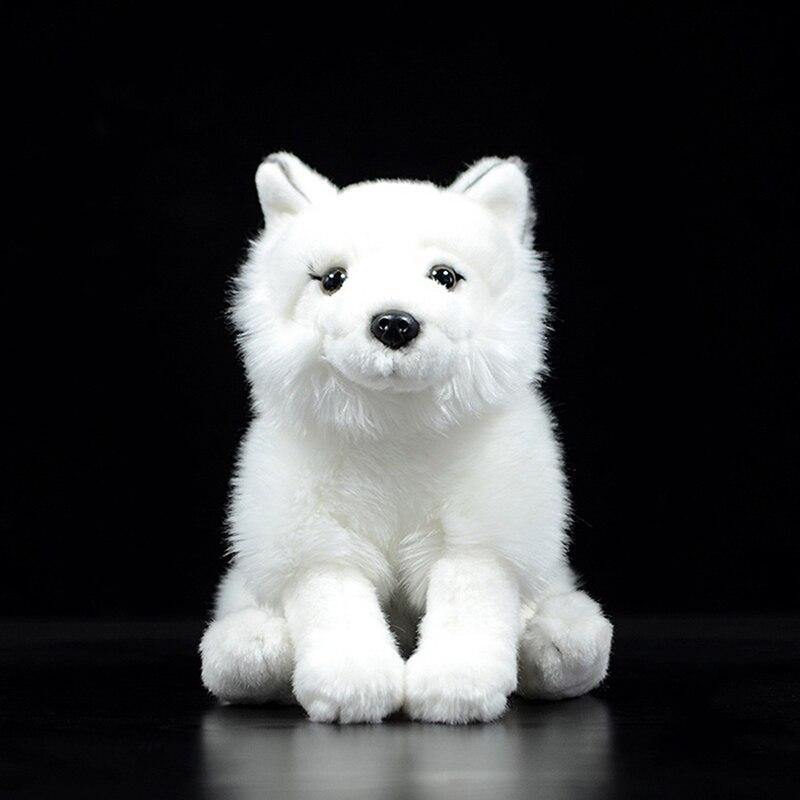 Poupée en peluche renard arctique – Image 2