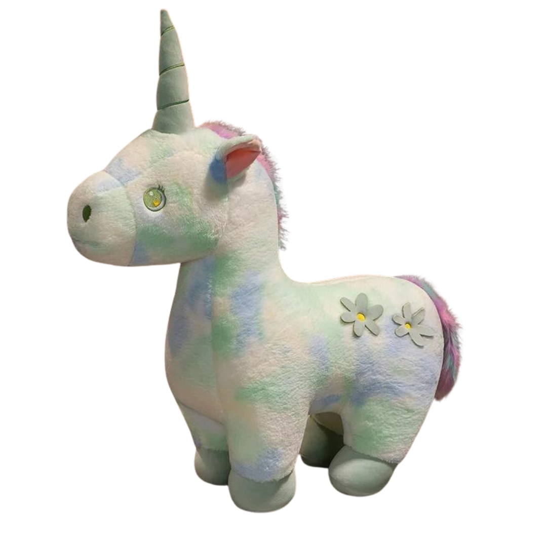 Peluches Licorne Fleurie