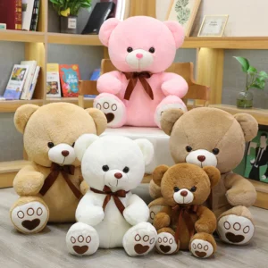 Ours en peluche de haute qualité, pour un anniversaire ou une naissance.