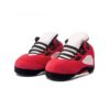 Chaussons rouges Jordan AJ5