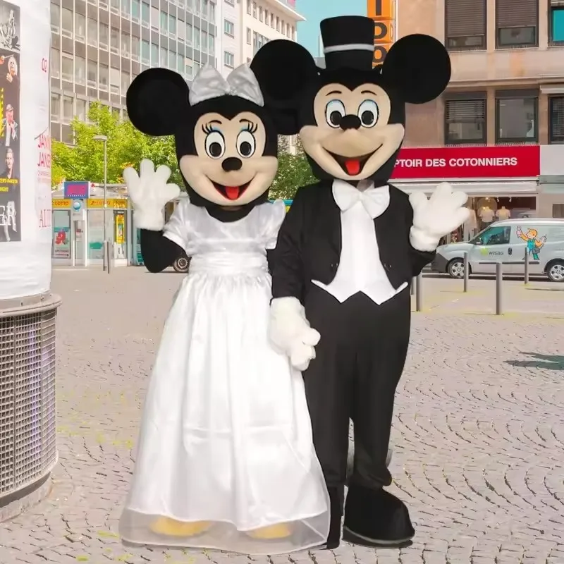 Costume de mascotte Disney Mickey et Minnie Mouse – Image 2