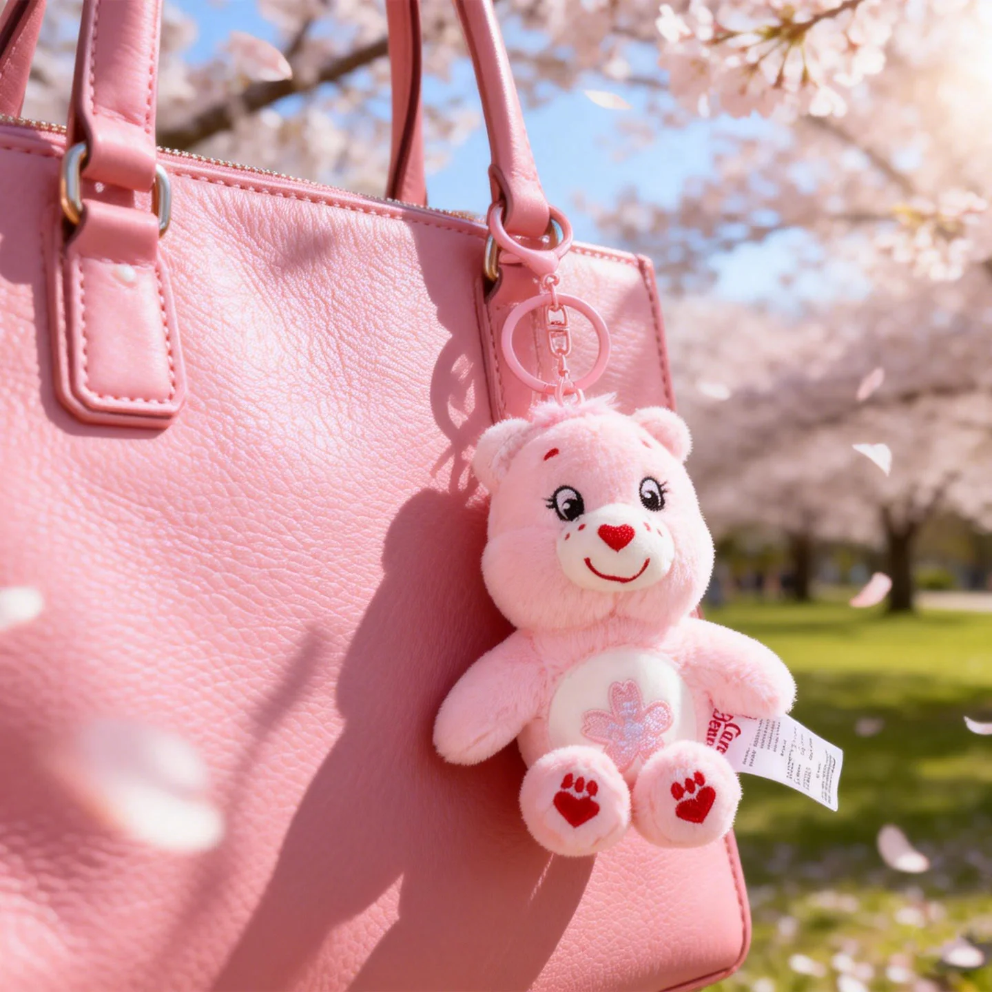 Porte-clés Oursons Bisounours en peluche kawaii – Image 14