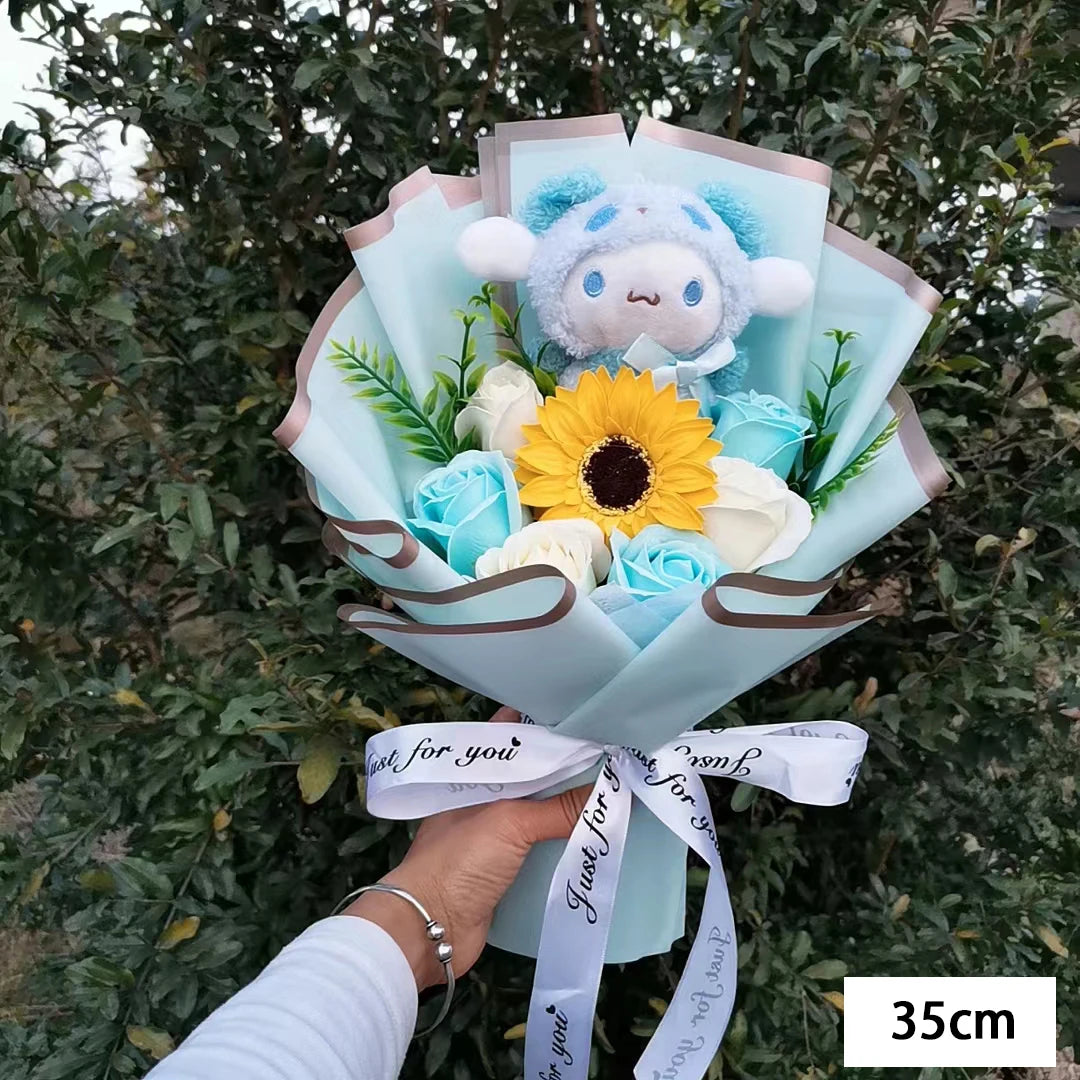 Bouquet Fleur Peluche Hello Kitty – Image 6