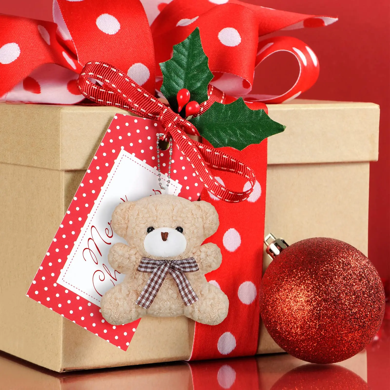 Ours en peluche porte-clés, pour les anniversaires – Image 3