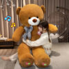 Jouet peluche gros ourson marron