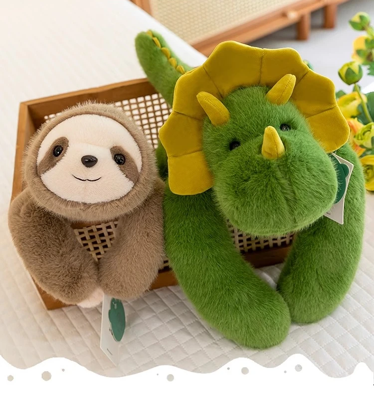 Peluche lestée à longs bras, oreiller en peluche doux – Image 8