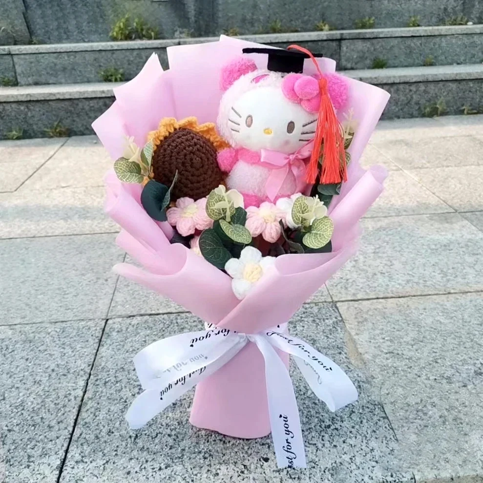 Bouquet de roses Hello Kitty en peluche – Image 30