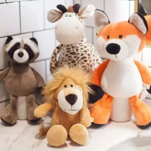 Adorables peluches réalistes représentant