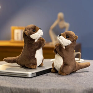 Peluche Loutre en prière