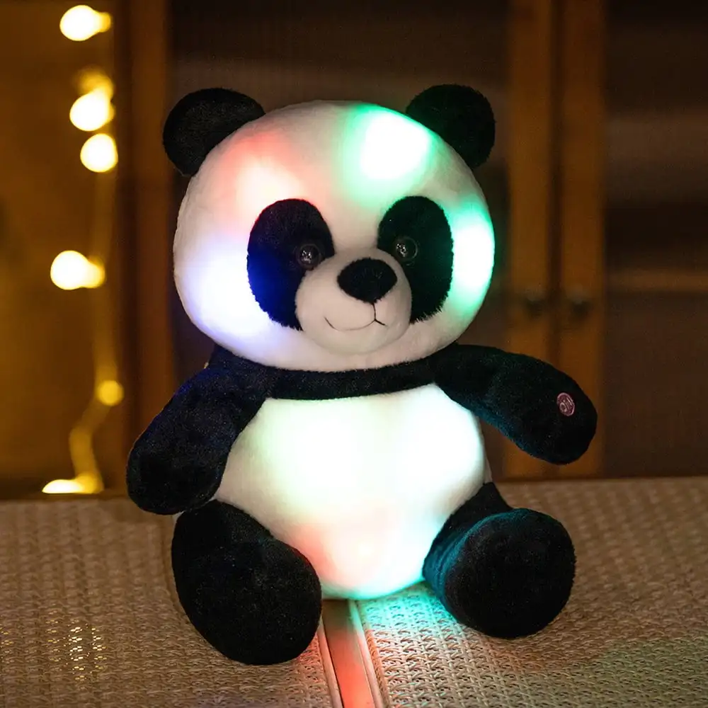 Peluche Panda LED Lumineuse et Douce, Compagnon de Famille – Image 2
