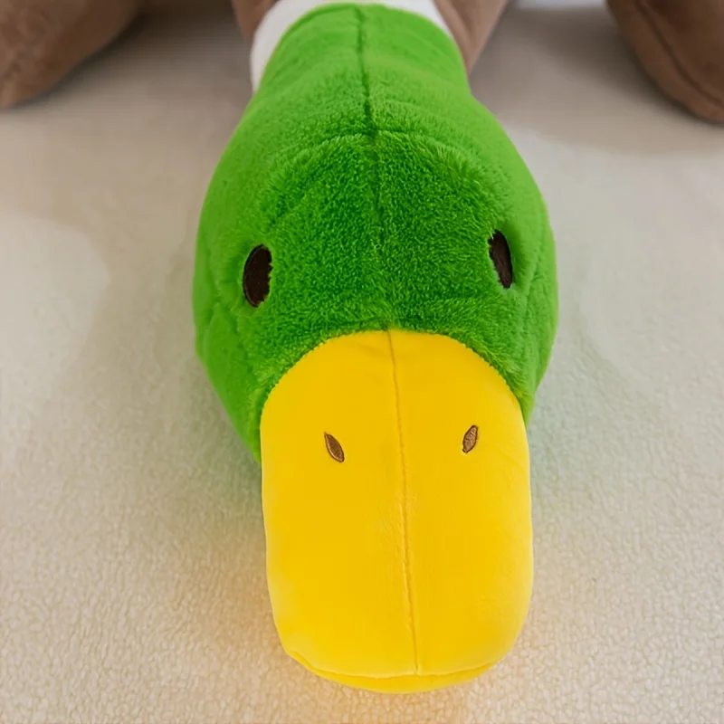 Coussin moelleux en peluche canard, tapis de sol doux – Image 3