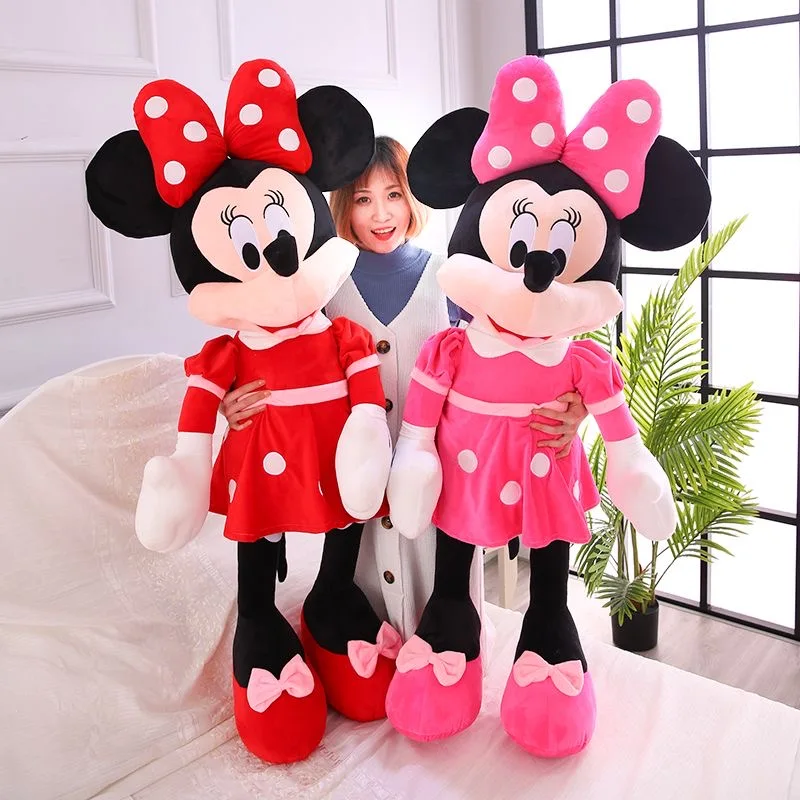 Peluche Mickey et Minnie, cadeau d'anniversaire pour enfants