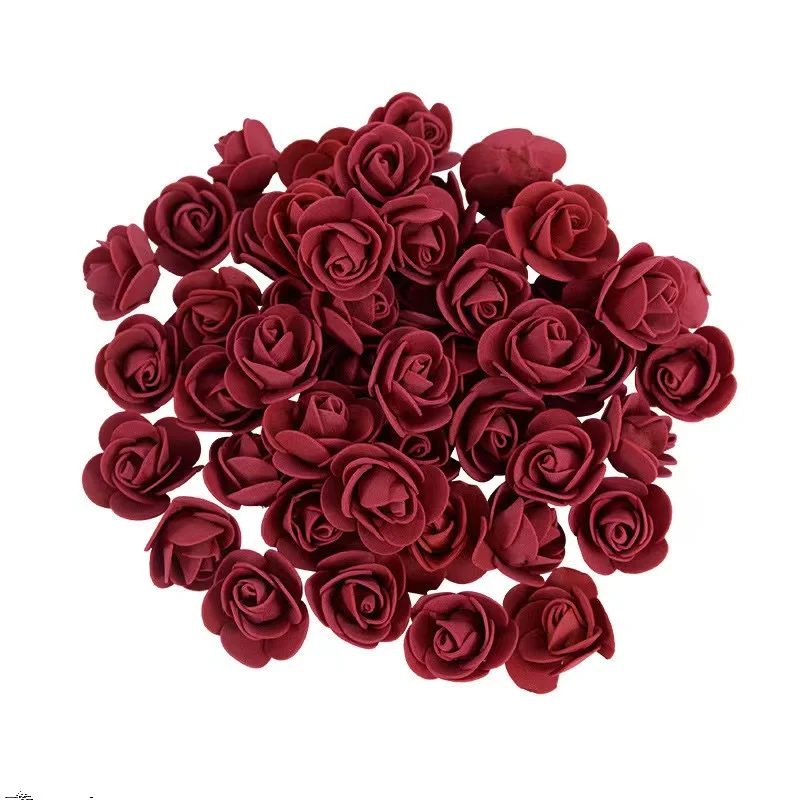 Roses artificielles en mousse pour mariage et anniversaire. – Image 24