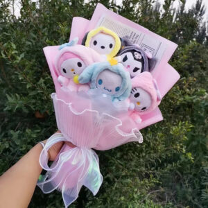 Bouquet Fleur Peluche Lapin Sanrio