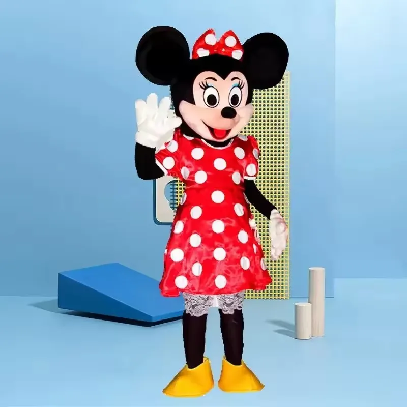 Costume de mascotte Disney Mickey et Minnie Mouse – Image 9