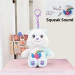 Porte-clés Oursons Bisounours en peluche kawaii