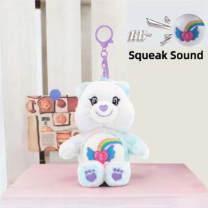 Porte-clés Oursons Bisounours en peluche kawaii