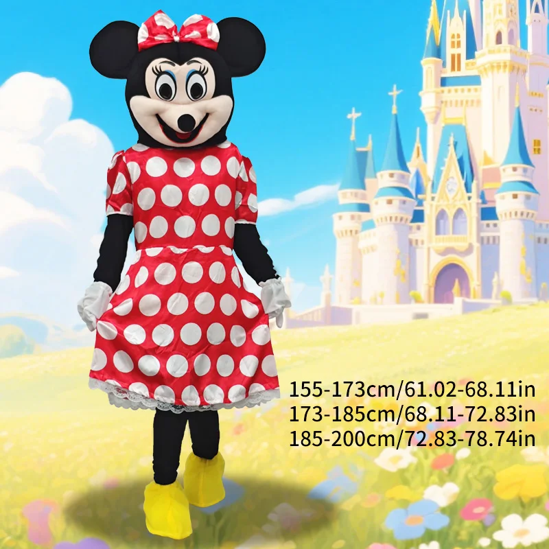 Nouveau costume de mascotte Disney Mickey et Minnie Mouse – Image 2