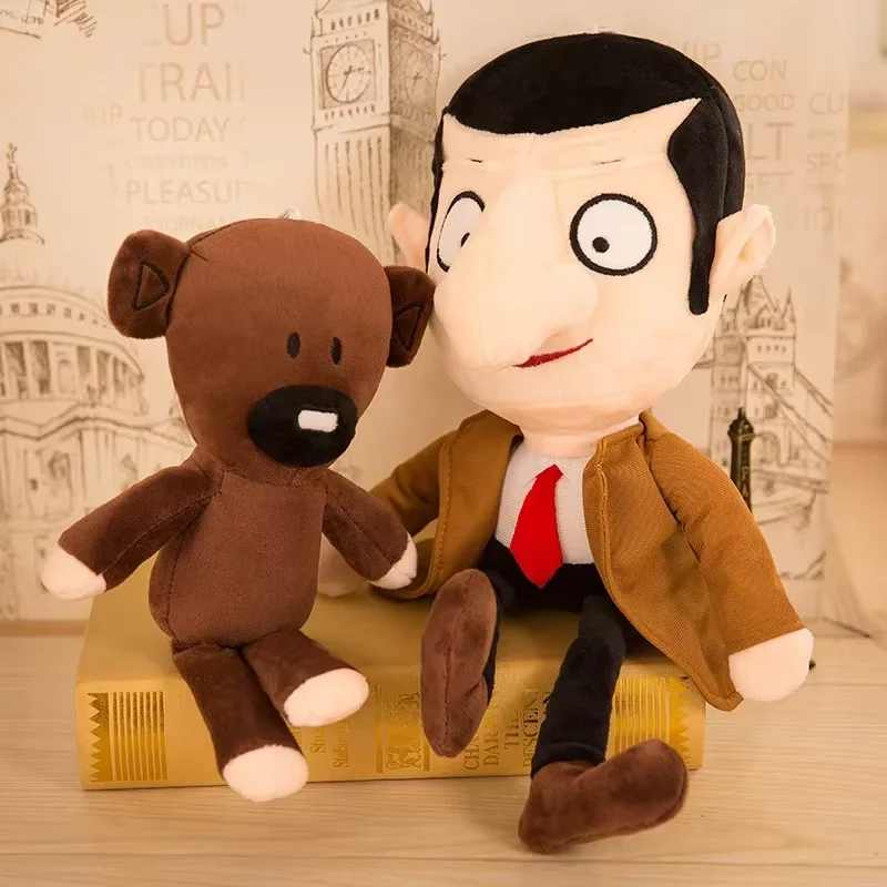 Peluche Mr Bean amusant, figurine de dessin animé comique – Image 2