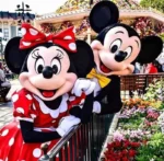 Costume de mascotte Disney Mickey et Minnie Mouse