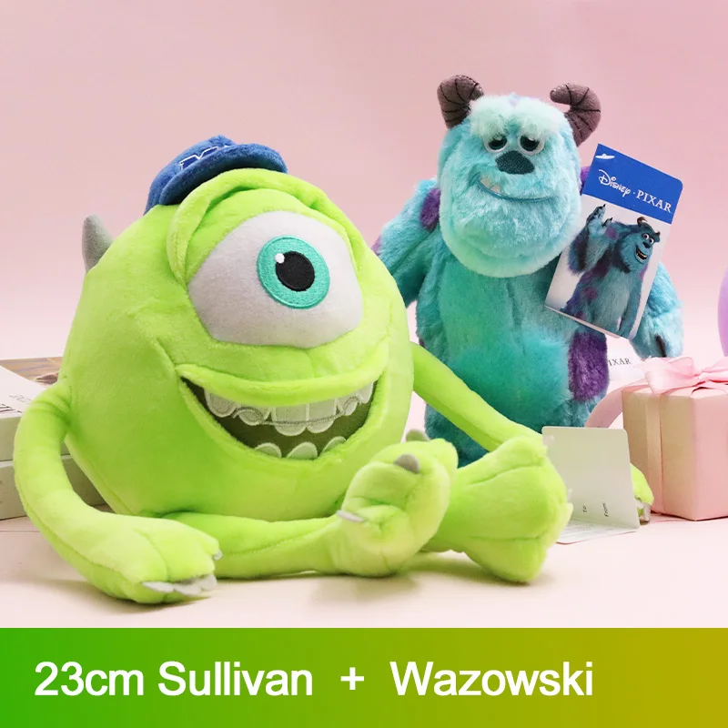 Peluche Sulley et Mike Wazowsky de Monstres Academy – Image 2