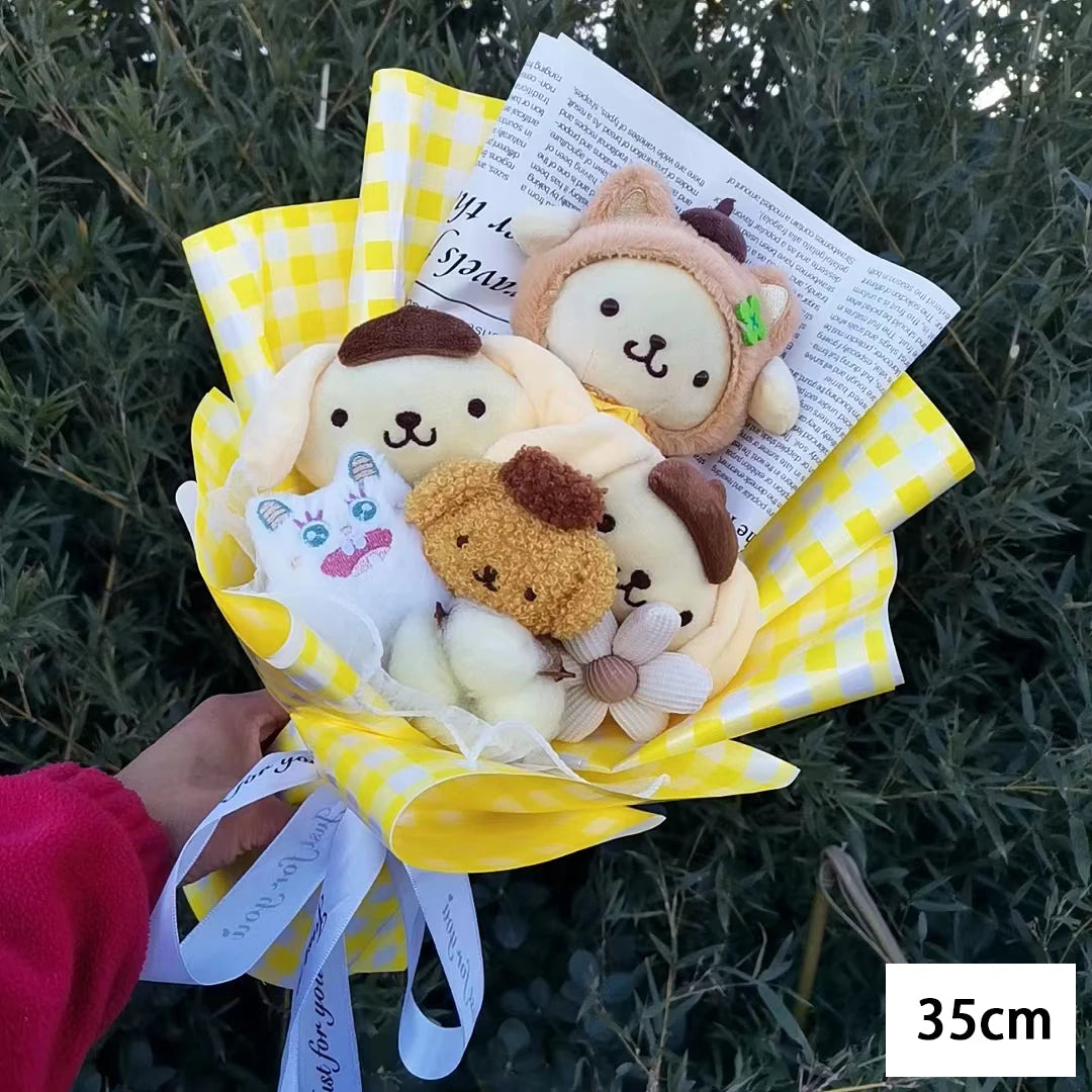 Bouquet Fleur Peluche Hello Kitty – Image 8