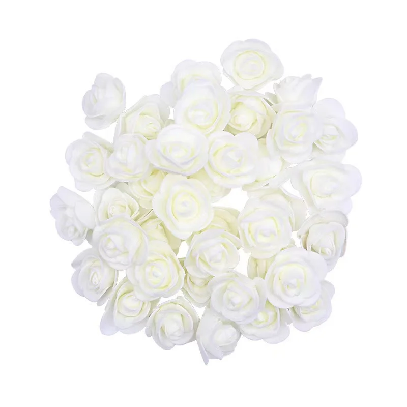 Roses artificielles en mousse pour mariage et anniversaire. – Image 14