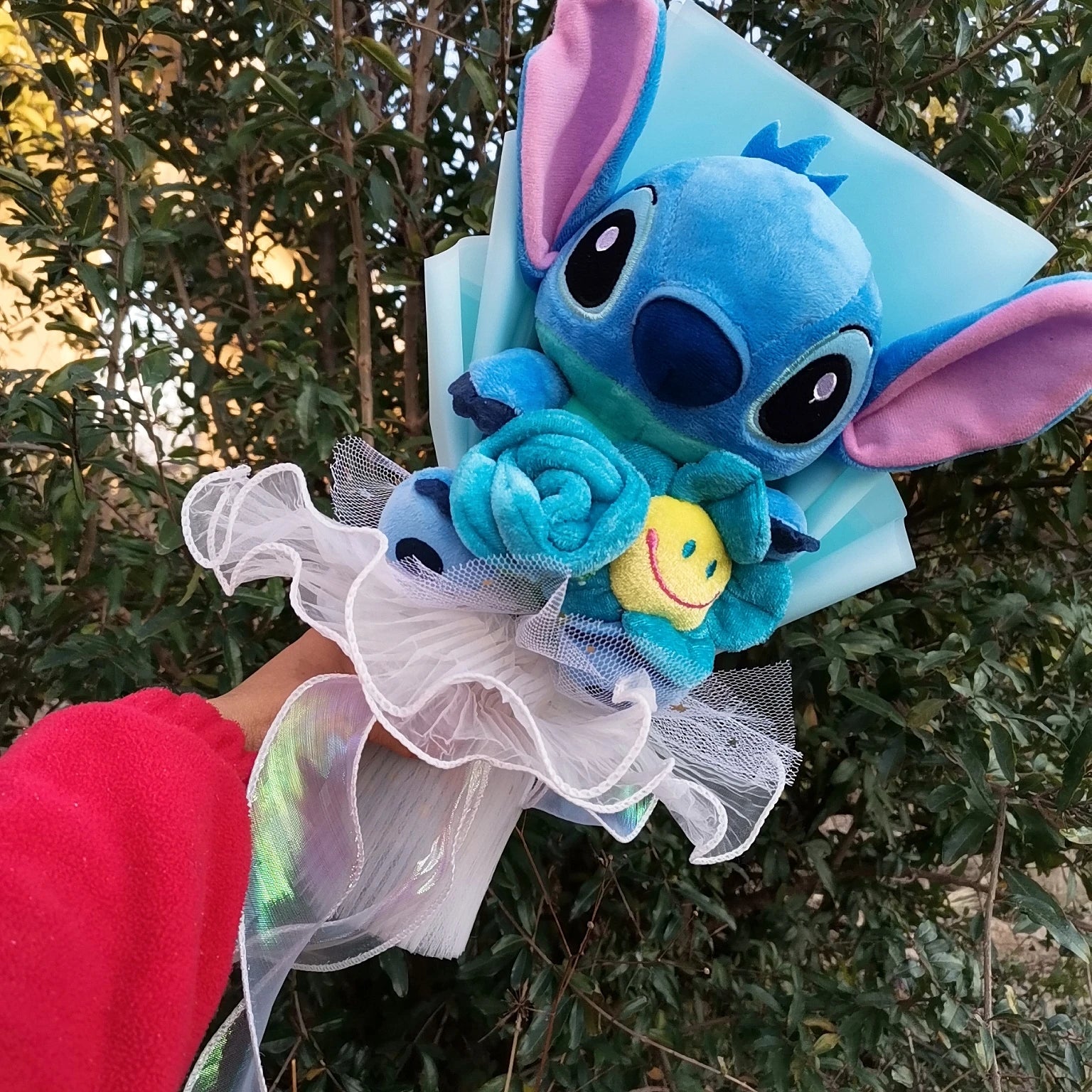 Anime Lilo and Stitch Bouquet Cartoon Stuffed Plush Doll Toy Animals Valentine's Day Christmas Birthday Wedding Party Gifts – Image 13