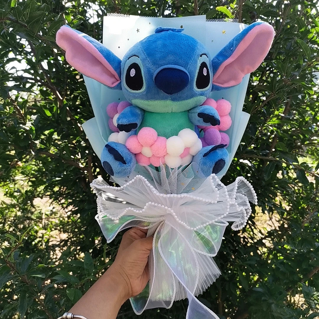 Bouquet de peluche Lilo & Stitch Avec Tournesol – Image 6